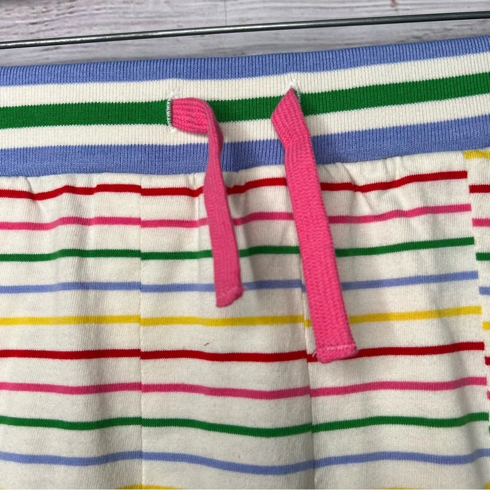 Mini Boden Pleated Jersey‎ Skirt Striped Skort 13-14Y NEW